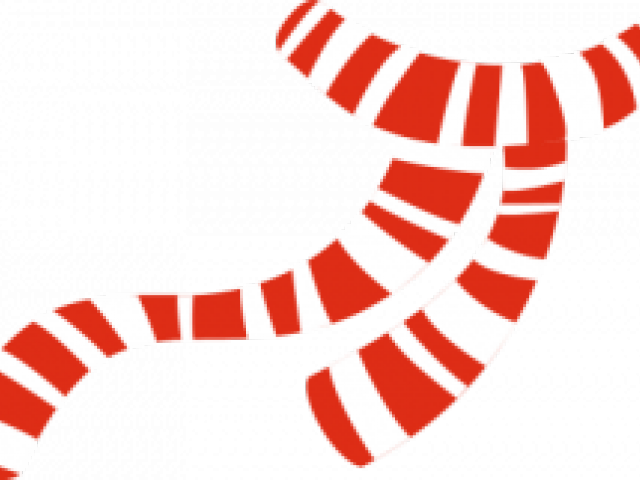 Scarf Clipart Transparent Background - Transparent Christmas Scarf Png (640x480)