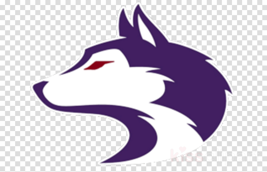 Pittsburgh Huskies Hockey Logo Clipart Siberian Husky - Clip Art (900x580)