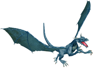 Flying Dragon Png Images - Clipart Dragon Transparent Background (400x300)