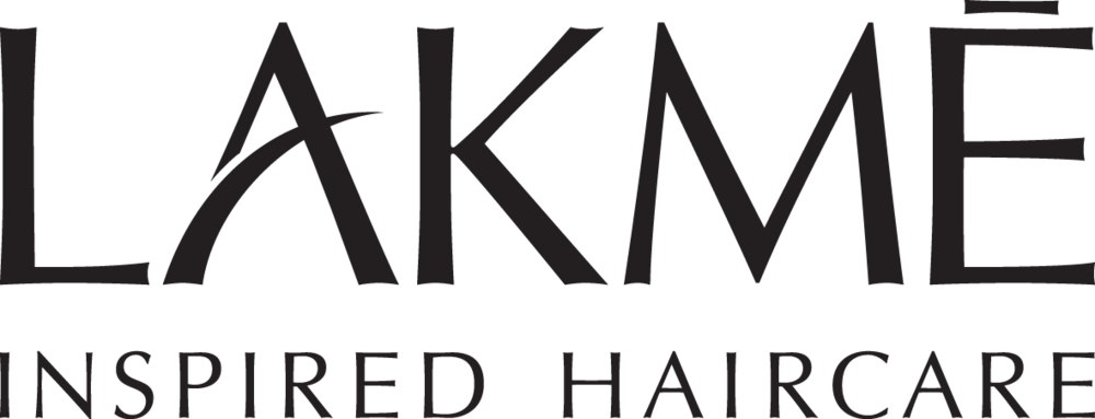 Lakme Logo Black With Slogan - Lakme Hair Logo (1000x383)