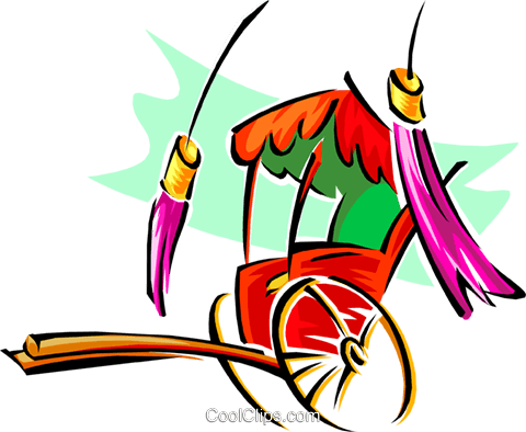 Rickshaw Royalty Free Vector Clip Art Illustration - Rikscha Clipart (480x394)