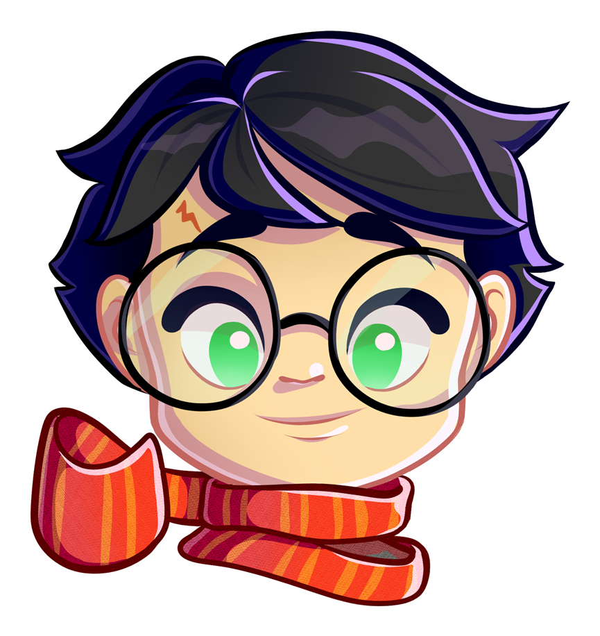 Adesivo Harry Potter Cute De Castor, Daniel - Cartoon (958x958)