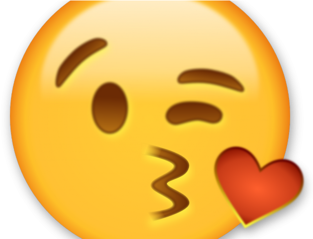 Kiss Smiley Clipart Hug - Emoji Heart Kiss Png (640x480)