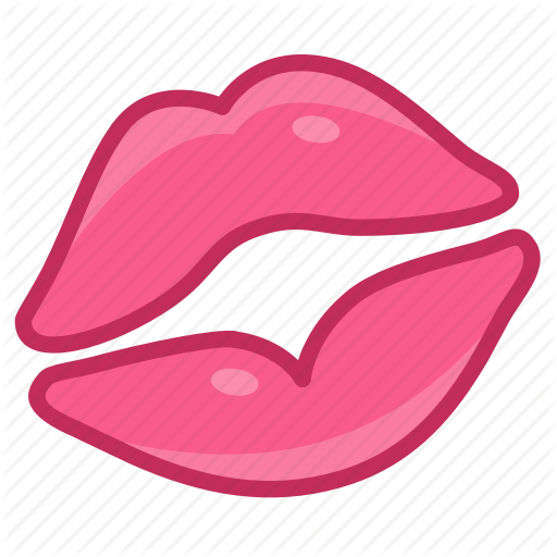 Image Freeuse Download Kiss Clipart Icon - Image Freeuse Download Kiss Clipart Icon (512x512)