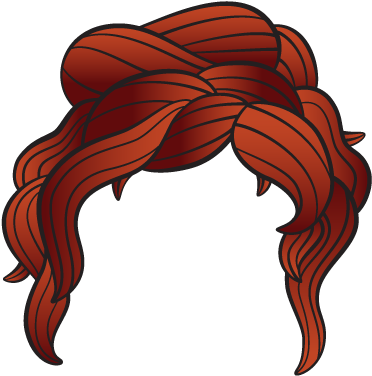 Hair Cartoon (500x550)