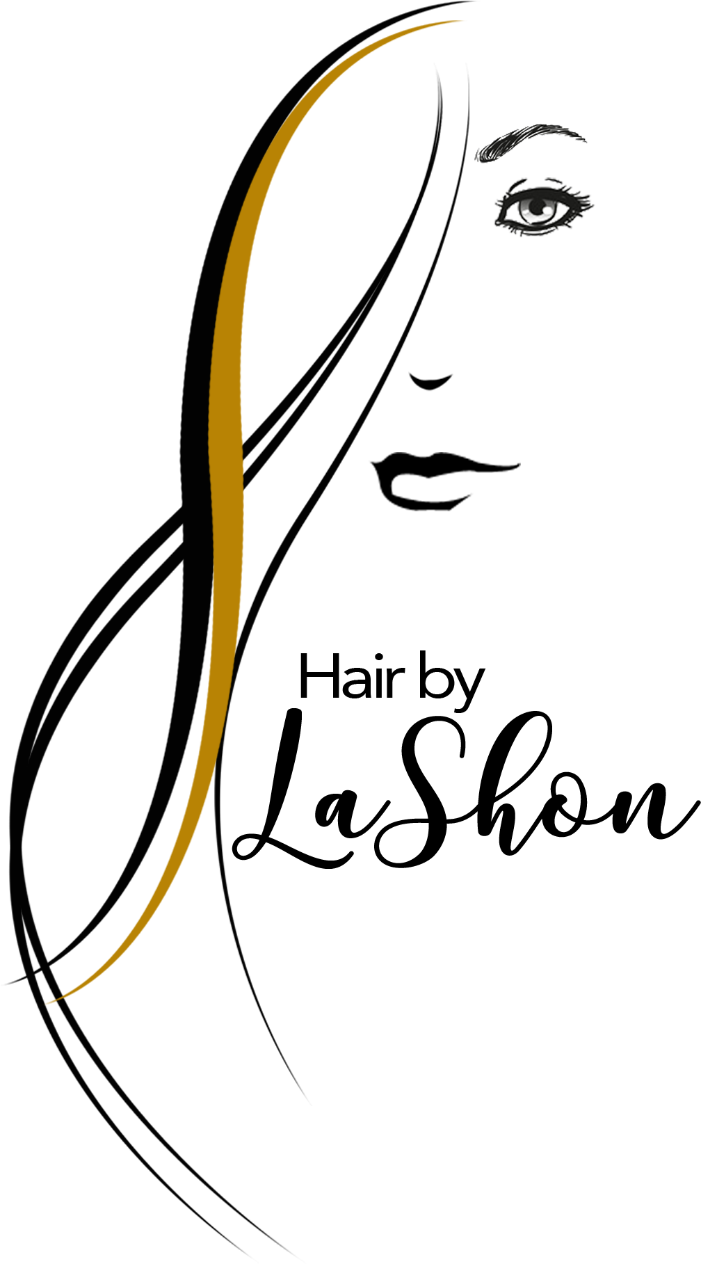 Hair By Lashon - Calligraphy (1606x1862)