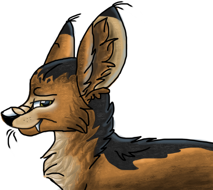 Jackal Clip Art - Illustration (1024x683)