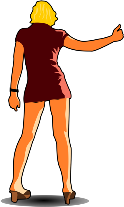 Hitchhiking Computer Icons Thumb Image File Formats - Autostop Png (525x750)