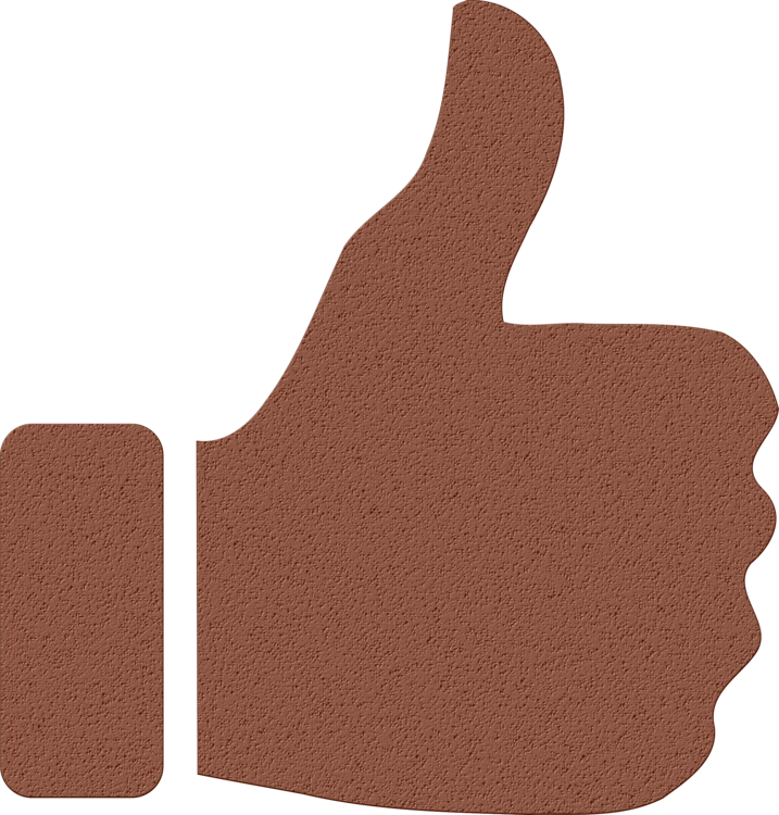 Thumb Signal Computer Icons Symbol Emoticon - Huge Thumbs Up Fb (717x750)