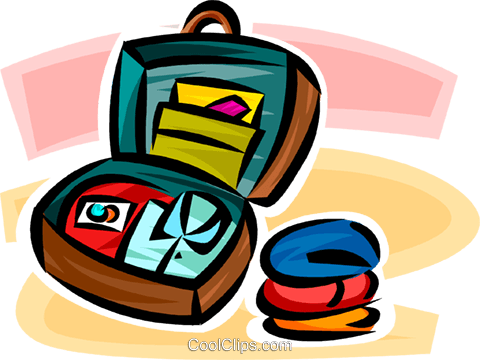 Packing A Suitcase Royalty Free Vector Clip Art Illustration - Packing A Suitcase Royalty Free Vector Clip Art Illustration (480x360)