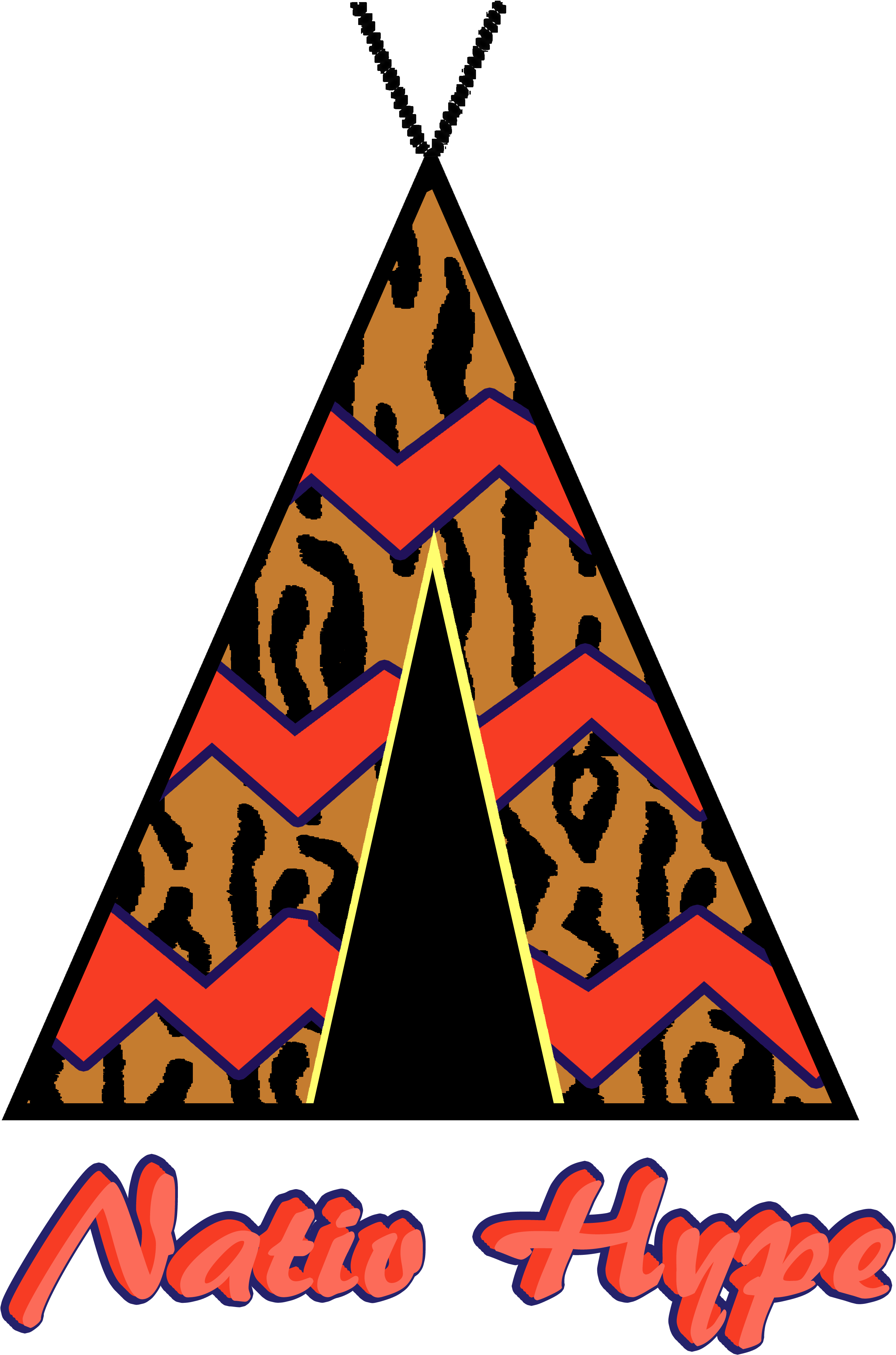 Teepee Tent Drawing At Getdrawings - Triangle (4250x4250)