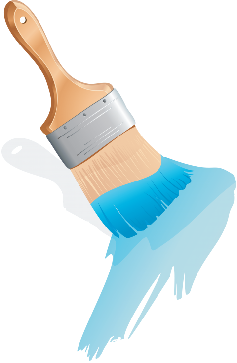 Free Png Download Paint Brush Clipart Png Photo Png - Paintbrush Painting Transparent Background (480x734)