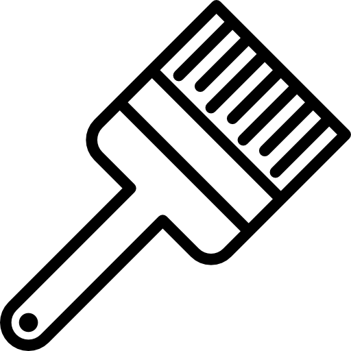 Paint Brush Free Tools - Brush Icon Transparent Background (512x512)