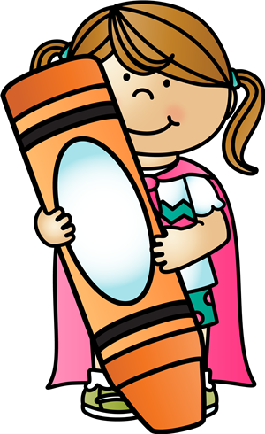 Girl With Crayon Super Child - Girl With Crayon Super Child (300x490)