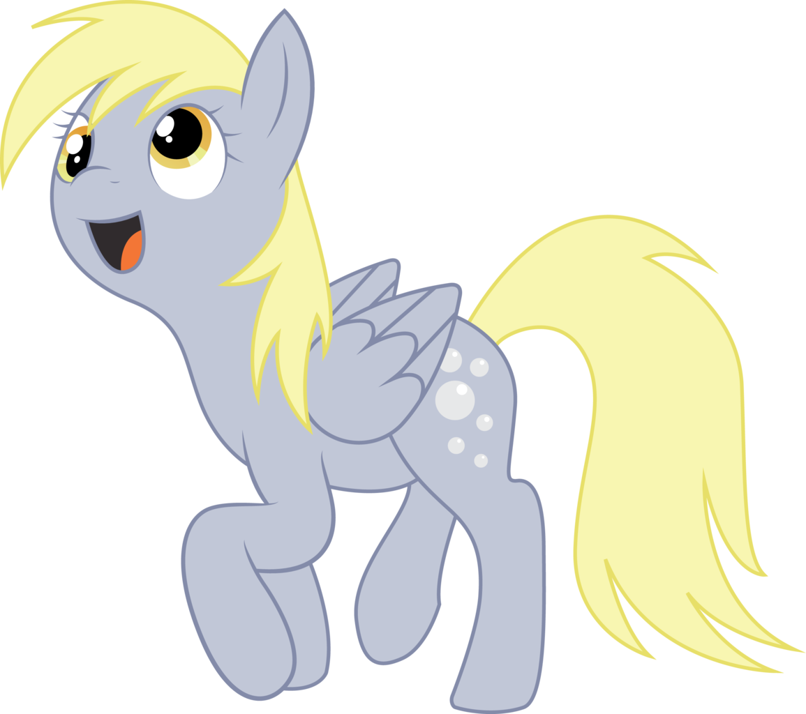 Whimsy-floof, Derpy Hooves, Female, Mare, Pegasus, - Cartoon (1155x1024)