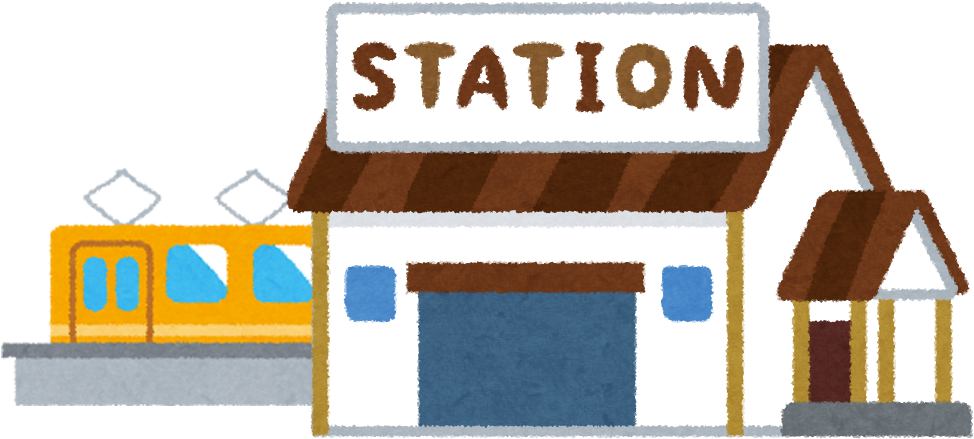 Eki Ga Atte, Benri Desu - Train Station (1015x616)