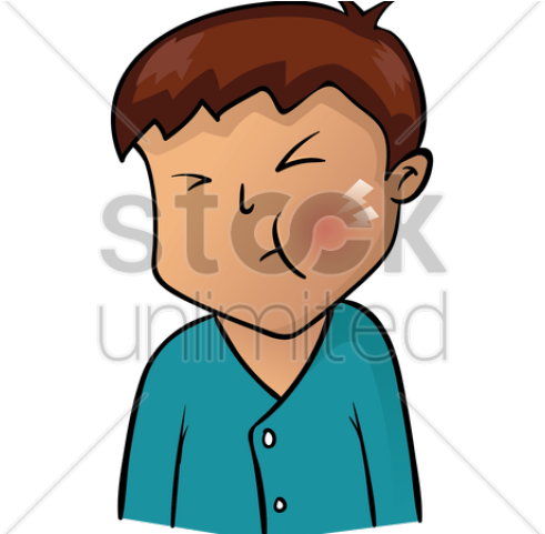 Decay Clipart Toothache - Boy Has A Toothache (640x480)