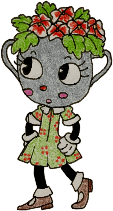 Cuphead And Cagney Carnation Fanchild - Cagney Carnation Fanchild (894x894)