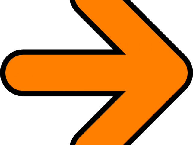 Arrow Clipart Orange - Arrow Clipart Orange (640x480)