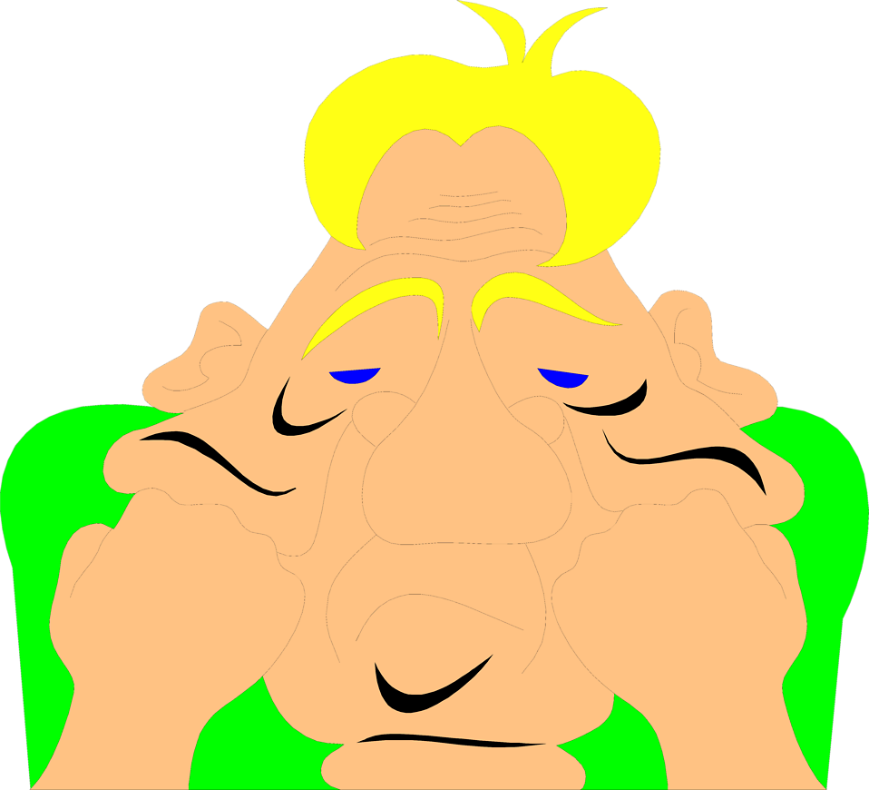 Bored Face Clip Art - Cartoon (958x870)