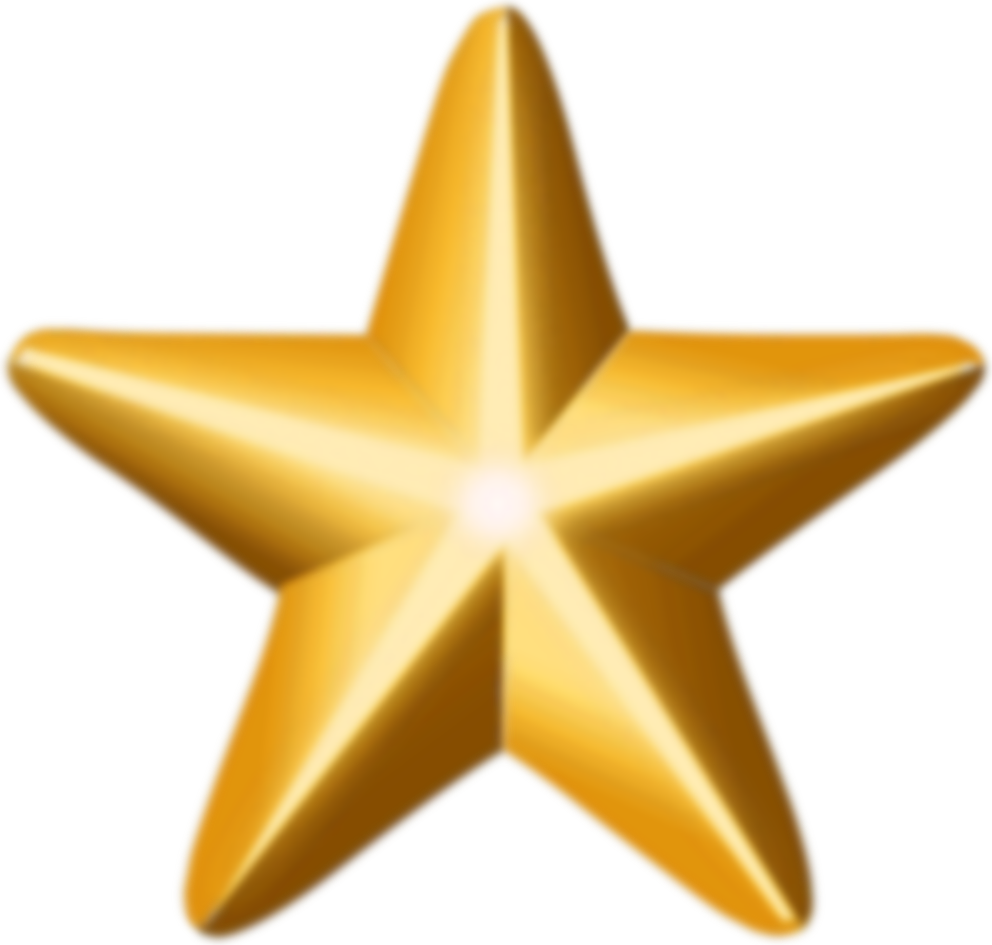 Award Star Â€ - Star Gold Png (1934x1843)