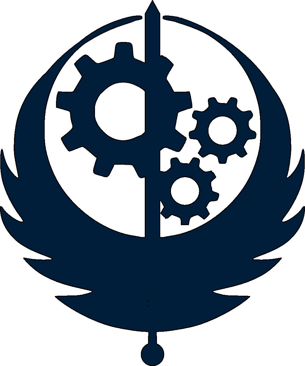 Eastern Brotherhood Of Steel - Brotherhood Of Steel Logo Png (1024x1229)