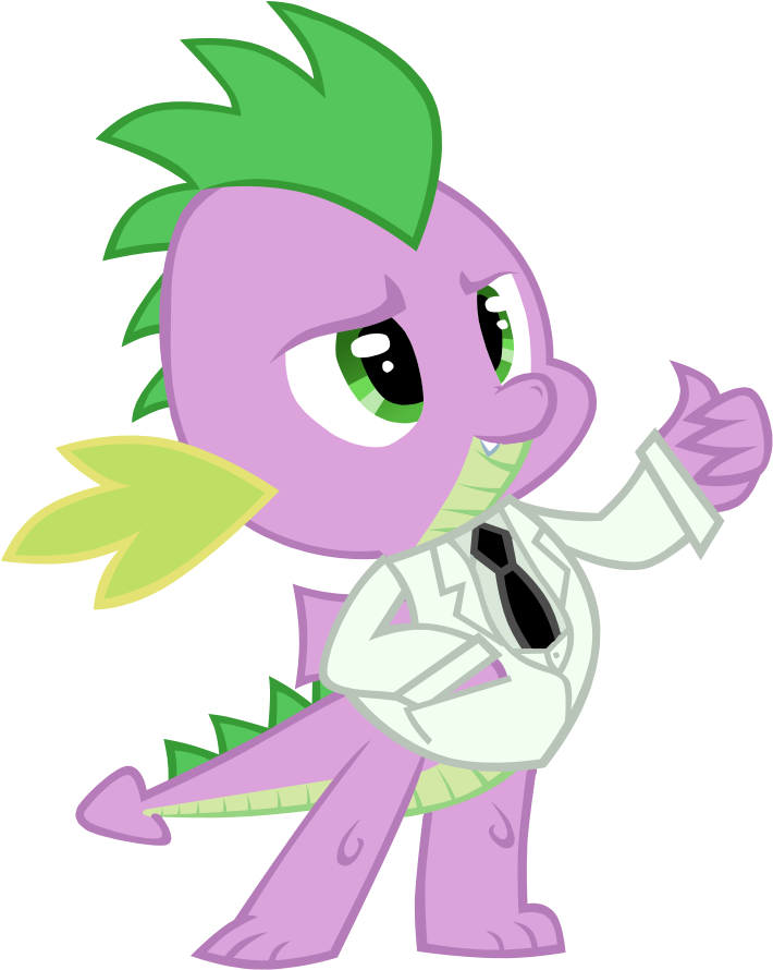 The Fraternal Brotherhood Of Mann - Spike The Dragon (745x904)