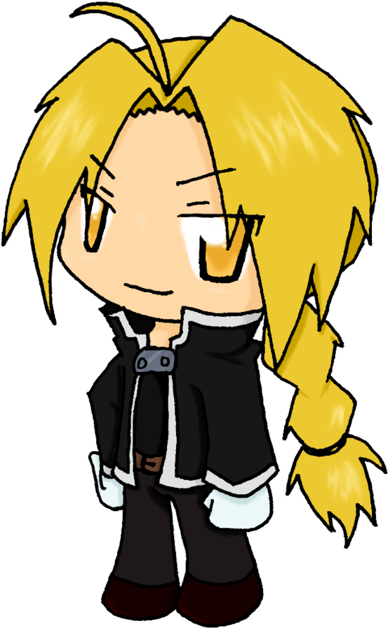 Fullmetal Alchemist Chibi - Fullmetal Chibi Png (768x1040)