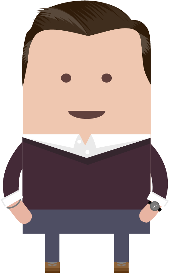 Company Evertrue Mike Nagel Customer Manager Ⓒ - Cartoon (1042x1042)