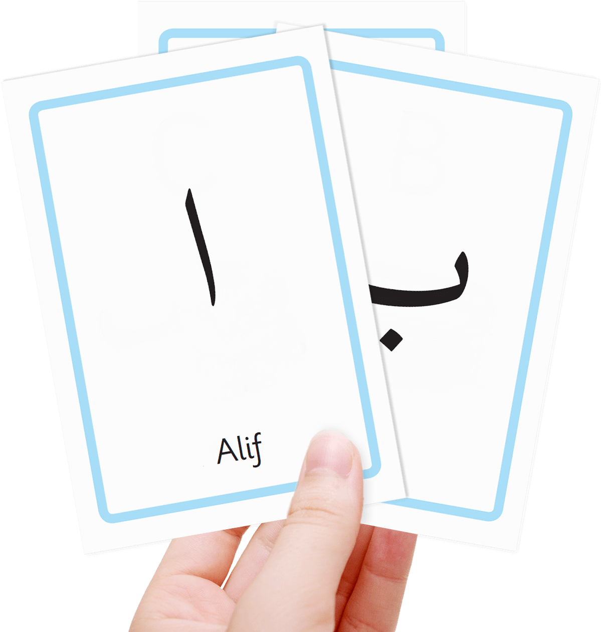 Clipart Arabic Letters - Alif Baa Taa Flashcards (1210x1265)