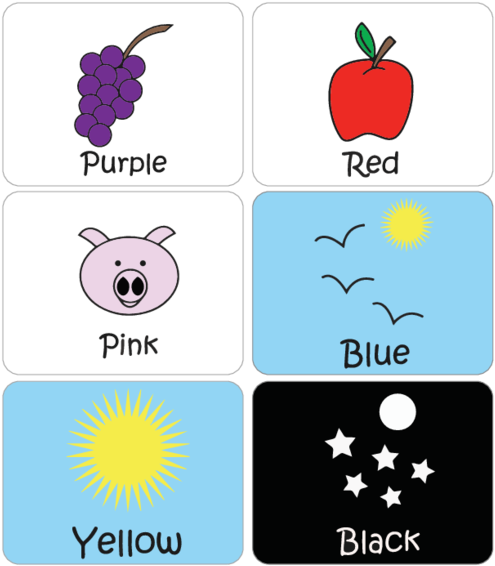 Easily Teach Your Toddler Their Colors With This Free, - Color Flashcards (500x647)