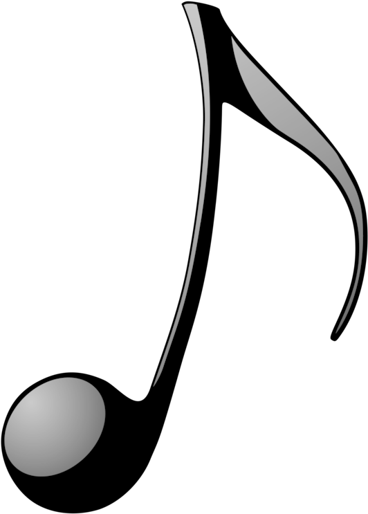 Musical Note Eighth Note Music Download Beam - Simple Croche (543x750)