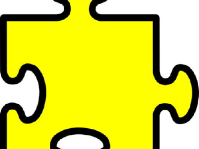 Pice Clipart Number Puzzle - Blank Puzzle Piece (640x480)