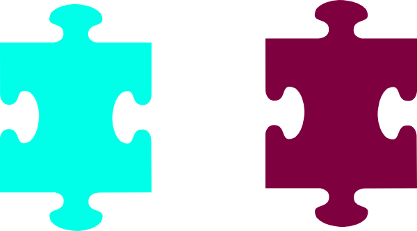 Free Clip Art Puzzle Pieces (600x333)