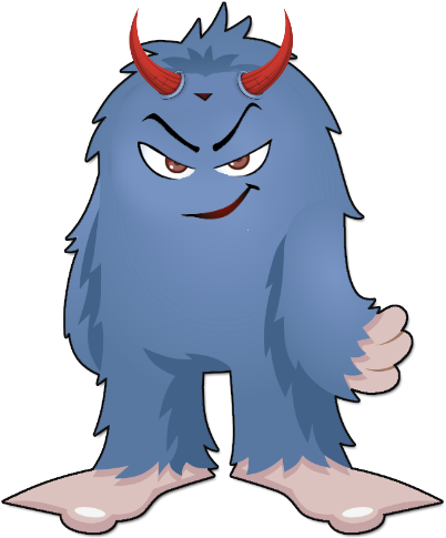 Do You Have A Debt Monster - Cartoon (548x498)