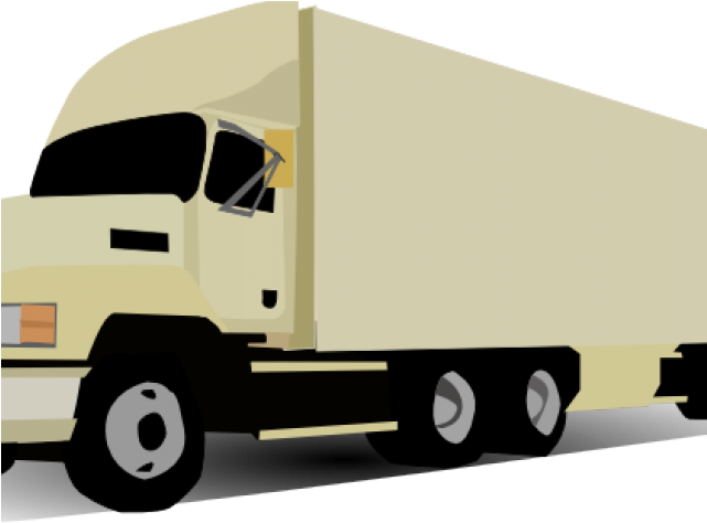 Crash Clipart Semi Truck - 18 Wheeler Clip Art (640x480)
