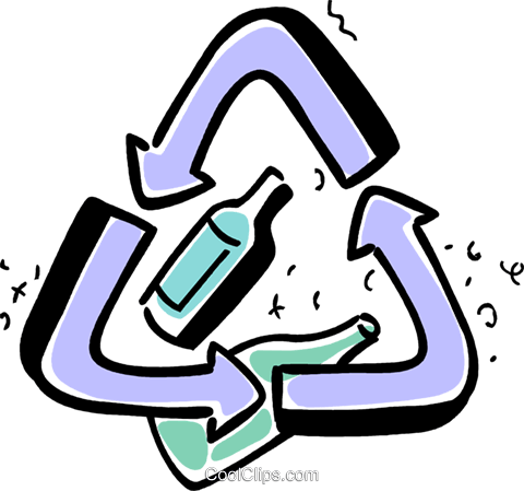 Recycling Symbols Royalty Free Vector Clip Art Illustration - Recycling Symbol (480x449)