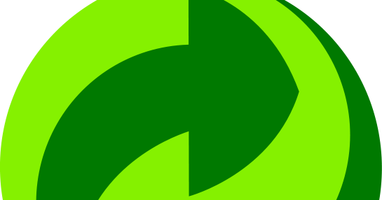 Jpg Black And White Stock How To Recycle Symbols Explained - Circle (545x286)