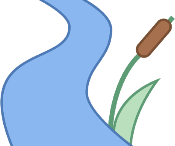 Stream Clipart Cartoon - Creek Clipart (640x480)