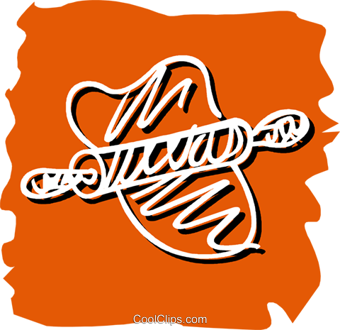 Rolling Pin Royalty Free Vector Clip Art Illustration - Clip Art (480x465)