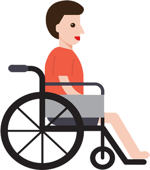 Information For Persons With Disabilities - Dibujo Persona En Silla De Ruedas (722x723)