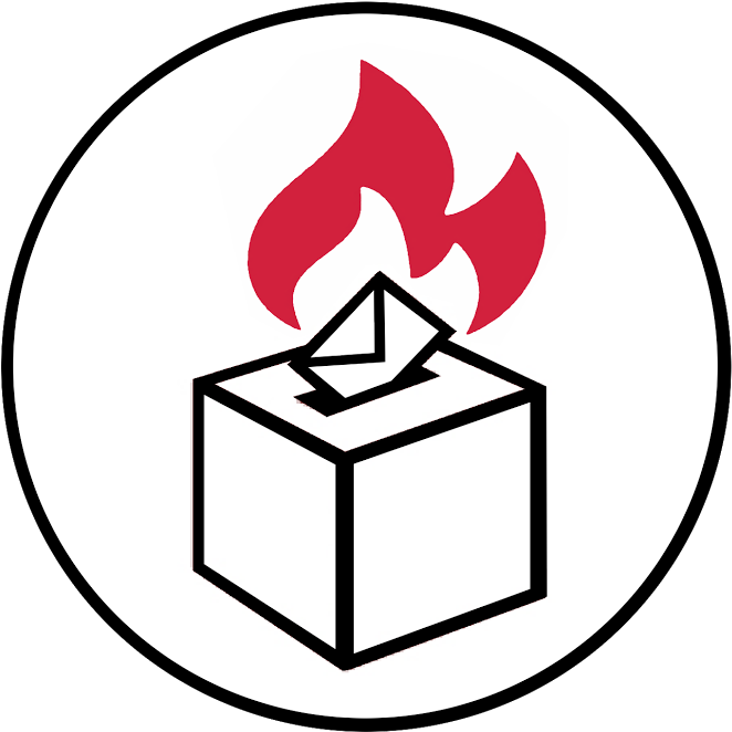 The Electoral Boycott For The Communists - Logotypes Cube Outline (670x670)