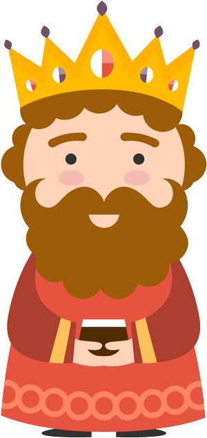 Nativity Clipart, Christmas Art, Christmas Nativity, - Rey Mago Dibujo (354x682)