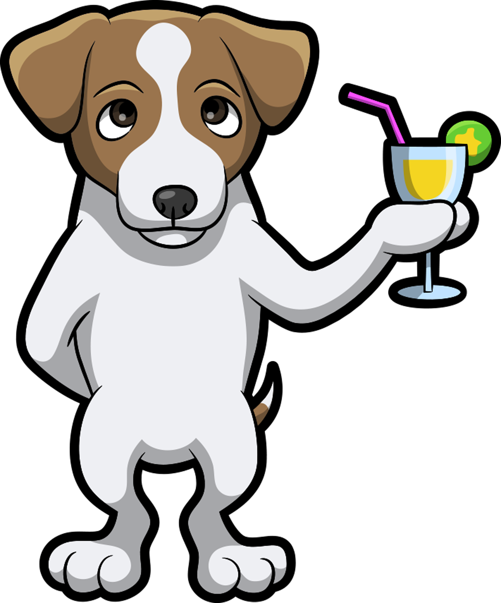 Dry January It Makes My Humans So Miserable - Jack Russell Terrier (1663x2000)