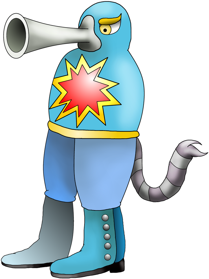 The Vacuum Monster By Joltgametravel - Cartoon (781x1024)