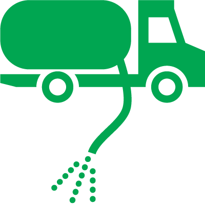 Vac Excavations Icon Green - Logistics Icon Png Red (400x400)