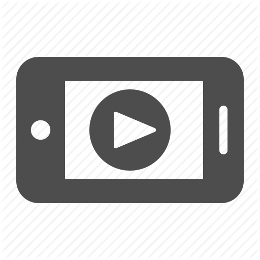 Video Icon Clipart Vedio - Mobile Video Icon Png (512x512)