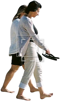 Barefoot Clipart 45220 - Australia Berühmter Strand (450x450)