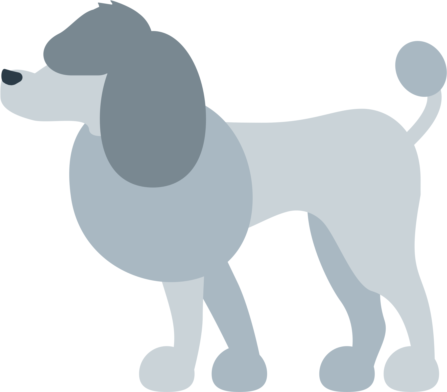2000 X 2000 8 - Emoji Poodle (2000x2000)