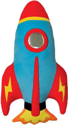 Picture Of Rocket Scented Embroidered Pillow - Rocket (415x415)